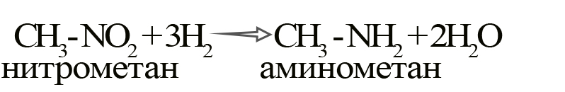 Получение аминов из нитросоединений