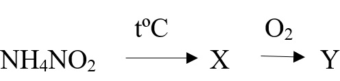 В схеме превращений n2 x nh4no3